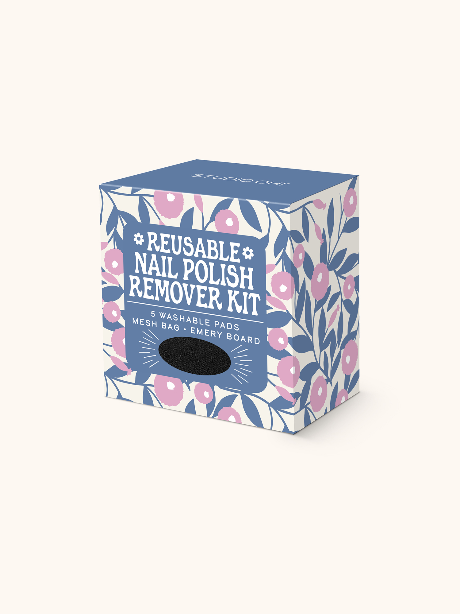 Picture of Blushing Dahlias Reusable Nail Polish Remover Kit