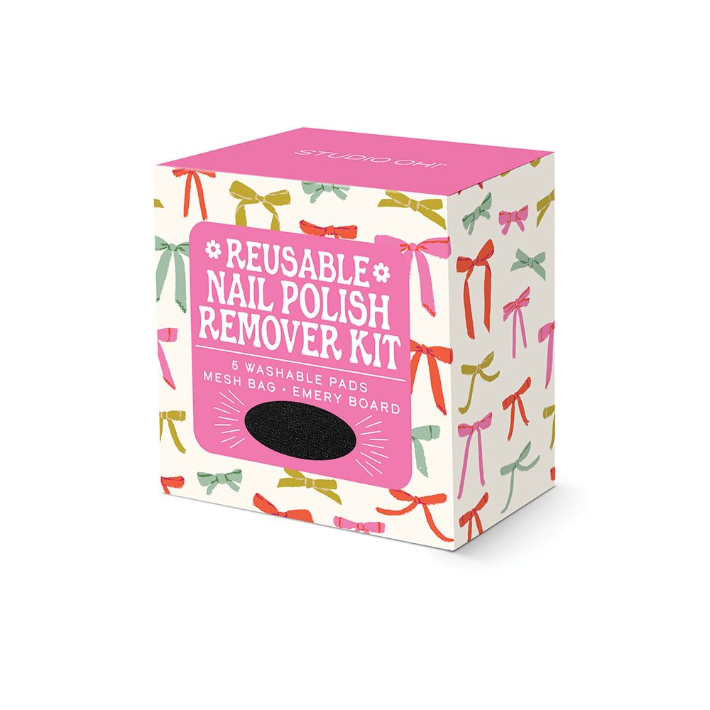 Picture of Put a Bow on It Reusable Nail Polish Remover Kit