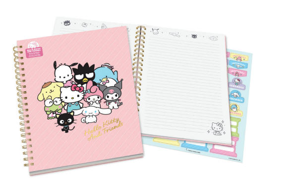 Picture of Hello Kitty and Friends Pink Pinstripe Extra-Large