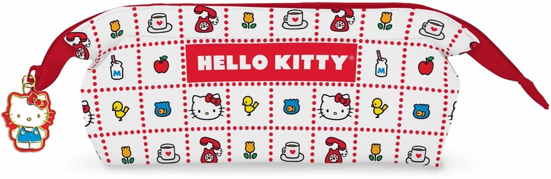 Picture of Retro Hello Kitty Mini Loaf Pencil Pouch