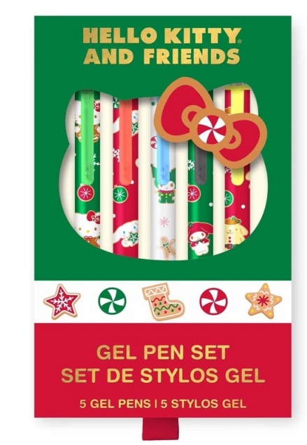 Picture of Hello Kitty & Friends Holiday Soft-Touch Gel Pens