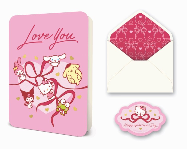 Picture of Hello Kitty and Friends Love You Deluxe Greeting C