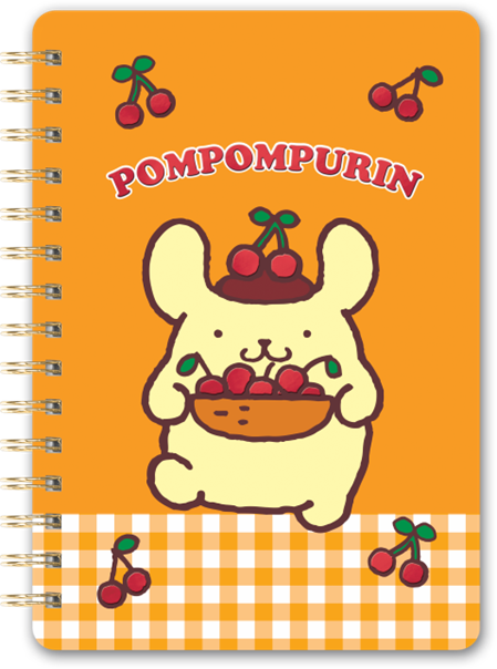 Picture of Pompompurin Cherry Picnic Agatha Notebook