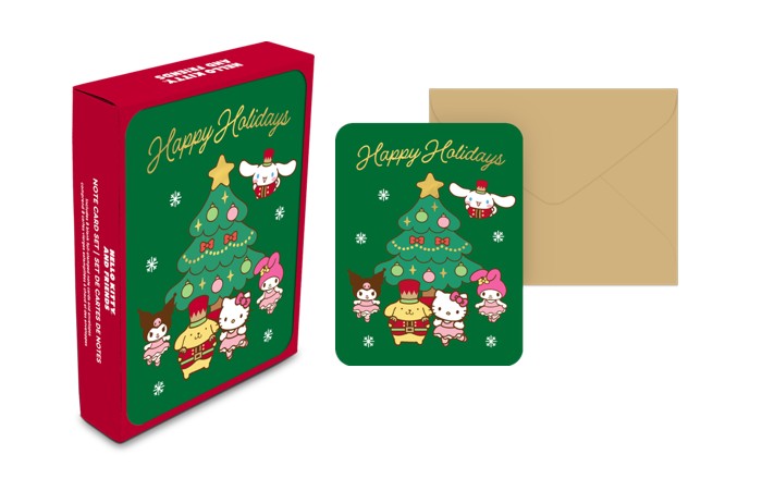 Picture of Hello Kitty and Friends Nutcracker Artisan Note Ca