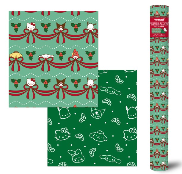 Picture of Hello Kitty and Friends Holly (R) Reversible Gift