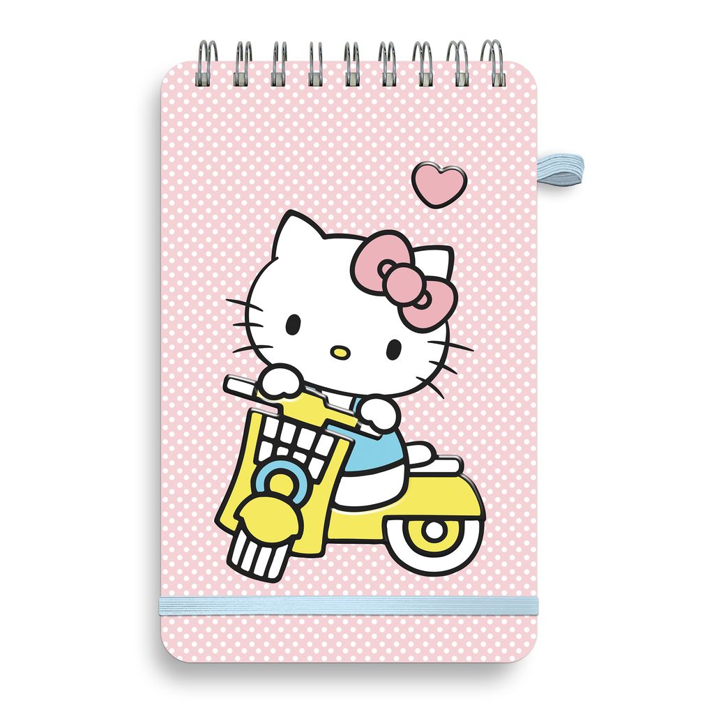 Picture of Hello Kitty Classic Pink Top-Spiral Notebook with
