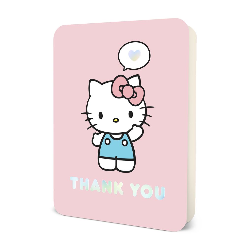 Picture of Hello Kitty Thank You Deluxe Greeting Card
