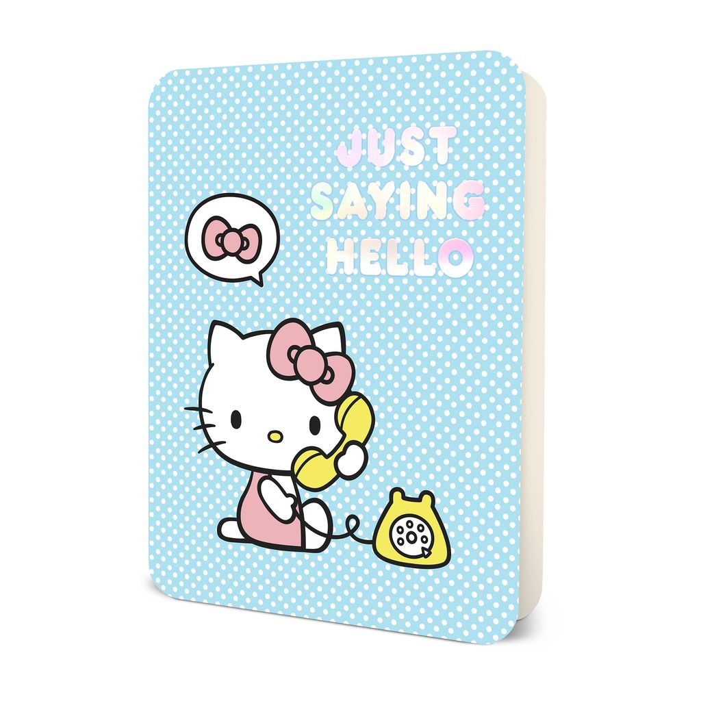 Picture of Hello Kitty Just Saying Hello Deluxe Greeting Card