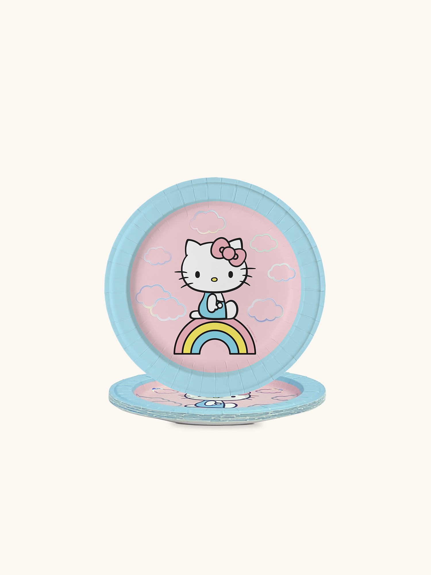 Picture of Hello Kitty Rainbow Skies Dessert Plates