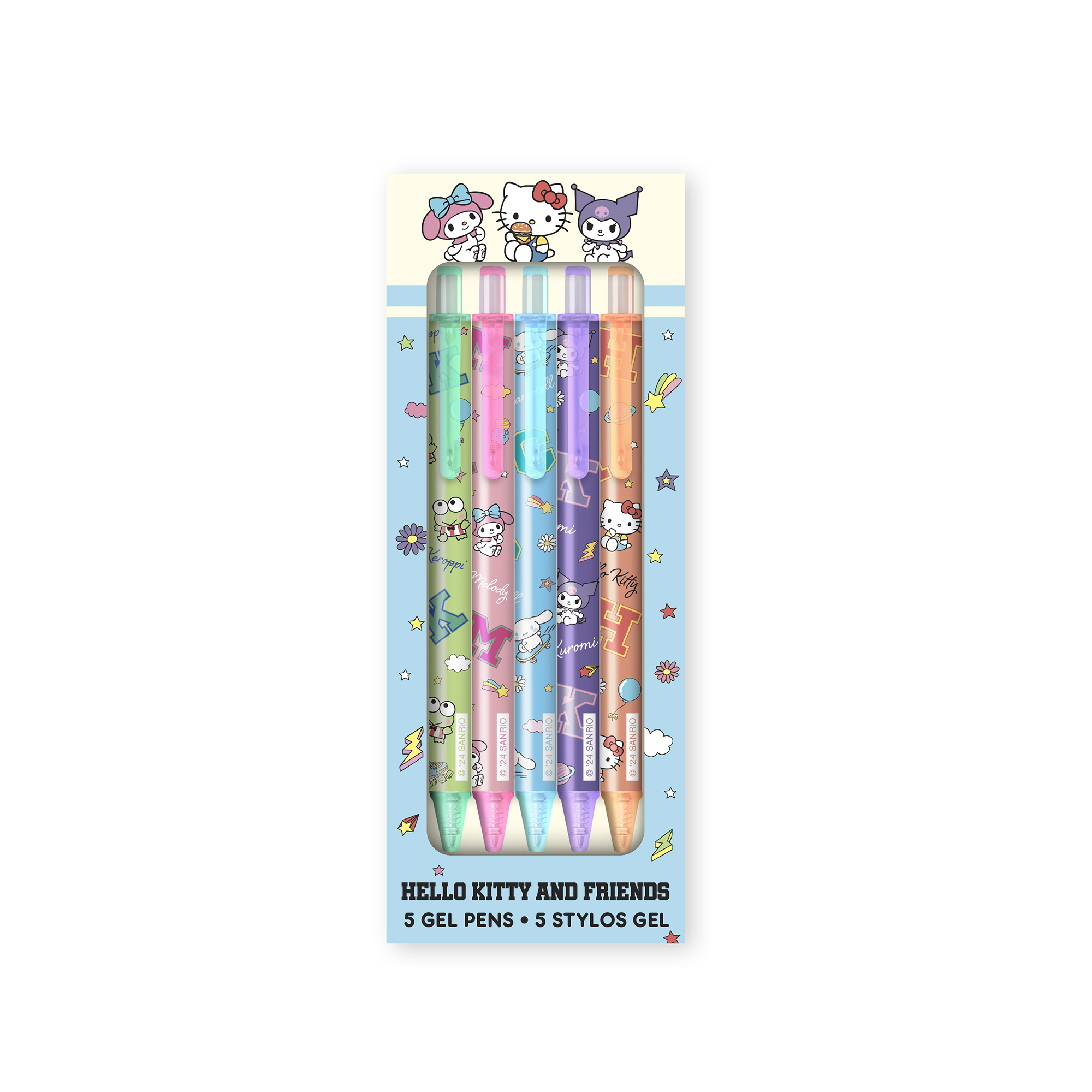 Picture of Hello Kitty and Friends College Letters Blue Gel P