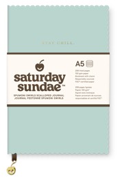 Picture of Mint Chip Spumoni Swirls Scalloped Journal