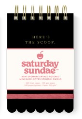 Picture of Black Cherry Mini Spumoni Swirls Notepad