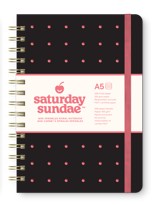 Picture of Black Cherry Mini Sprinkles Spiral Notebook