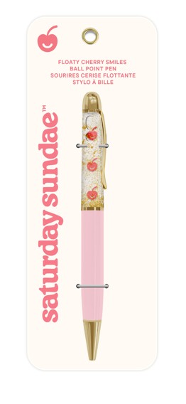 Picture of Bubble Gum Cherry Smiles Floaty Pen