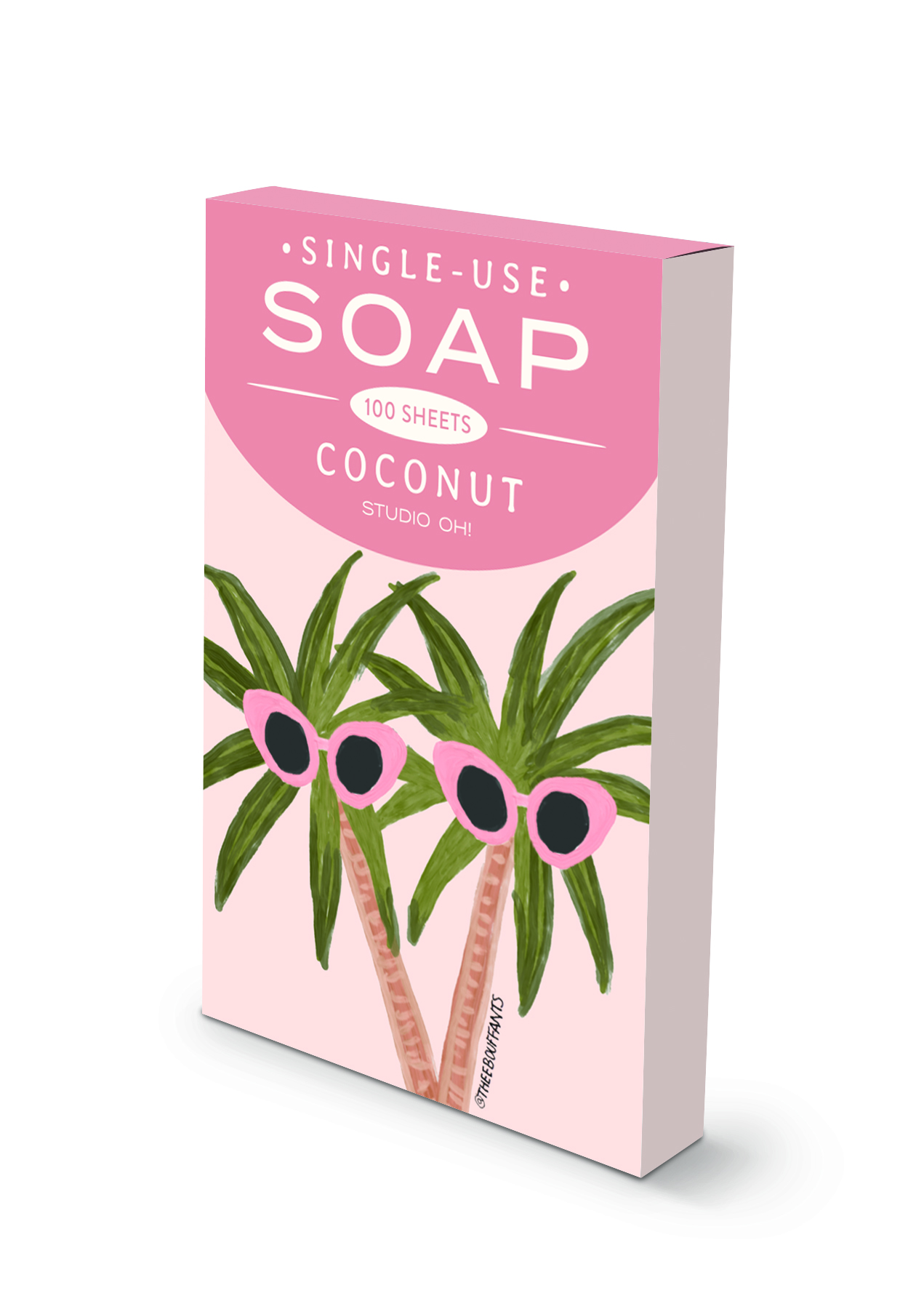 Picture of Sunny Palms Single-Use Soap Sheets