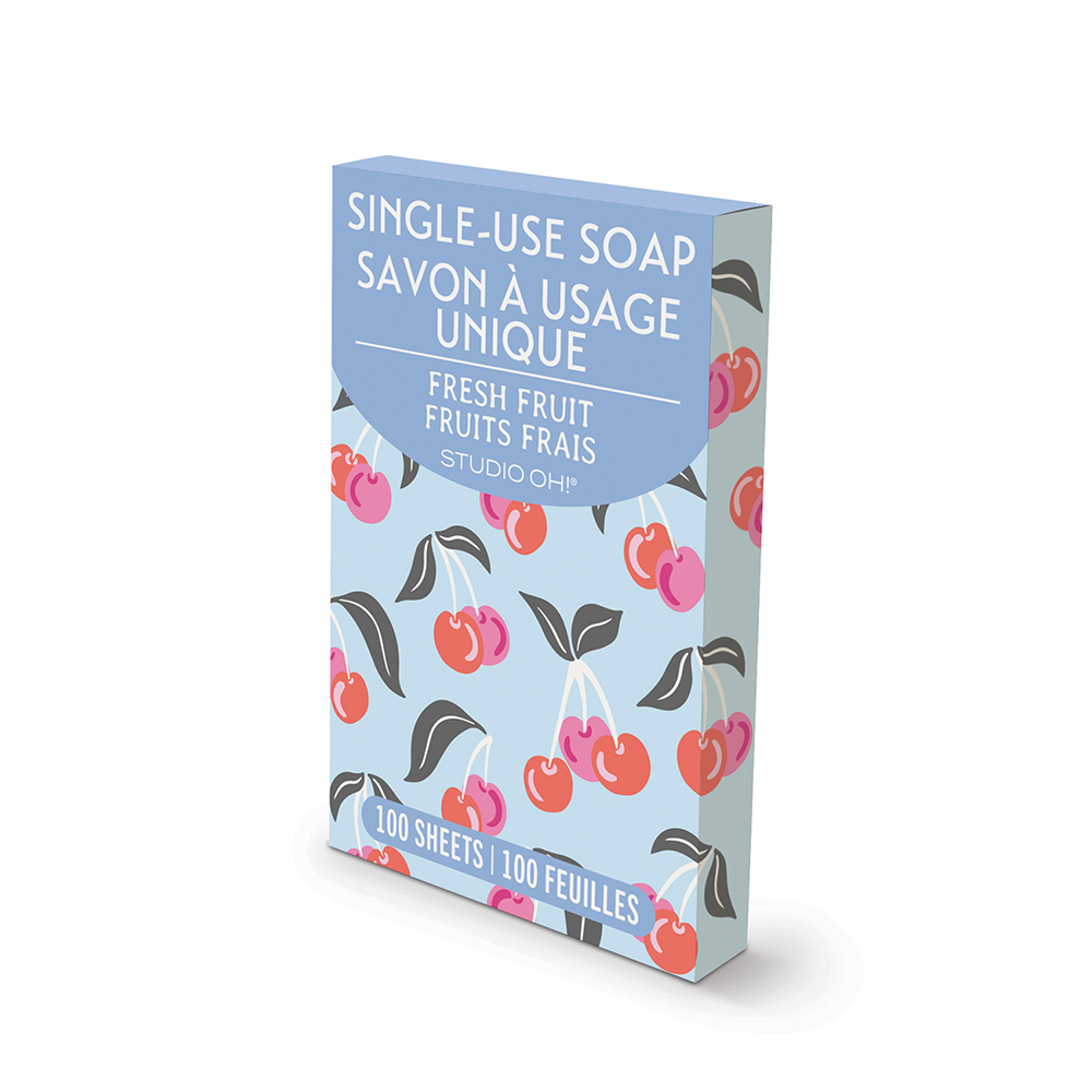 Picture of Birds in the Cherry Tree Single-Use Soap Sheets