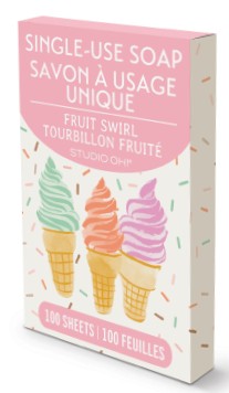 Picture of Cool & Creamy Single-Use Soap Sheets