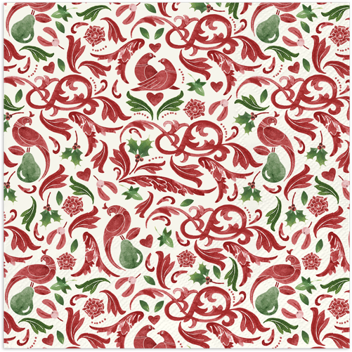 Picture of Spode Christmas Tree Yuletide Luncheon Napkins