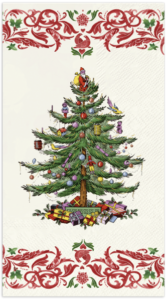 Picture of Spode Christmas Tree Yuletide Guest Towels