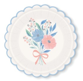 Picture of Romantic Rococo Scalloped Dessert Plates