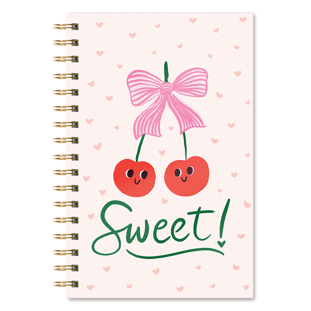 Picture of Sweetest Cherry Medium Spiral Notebook