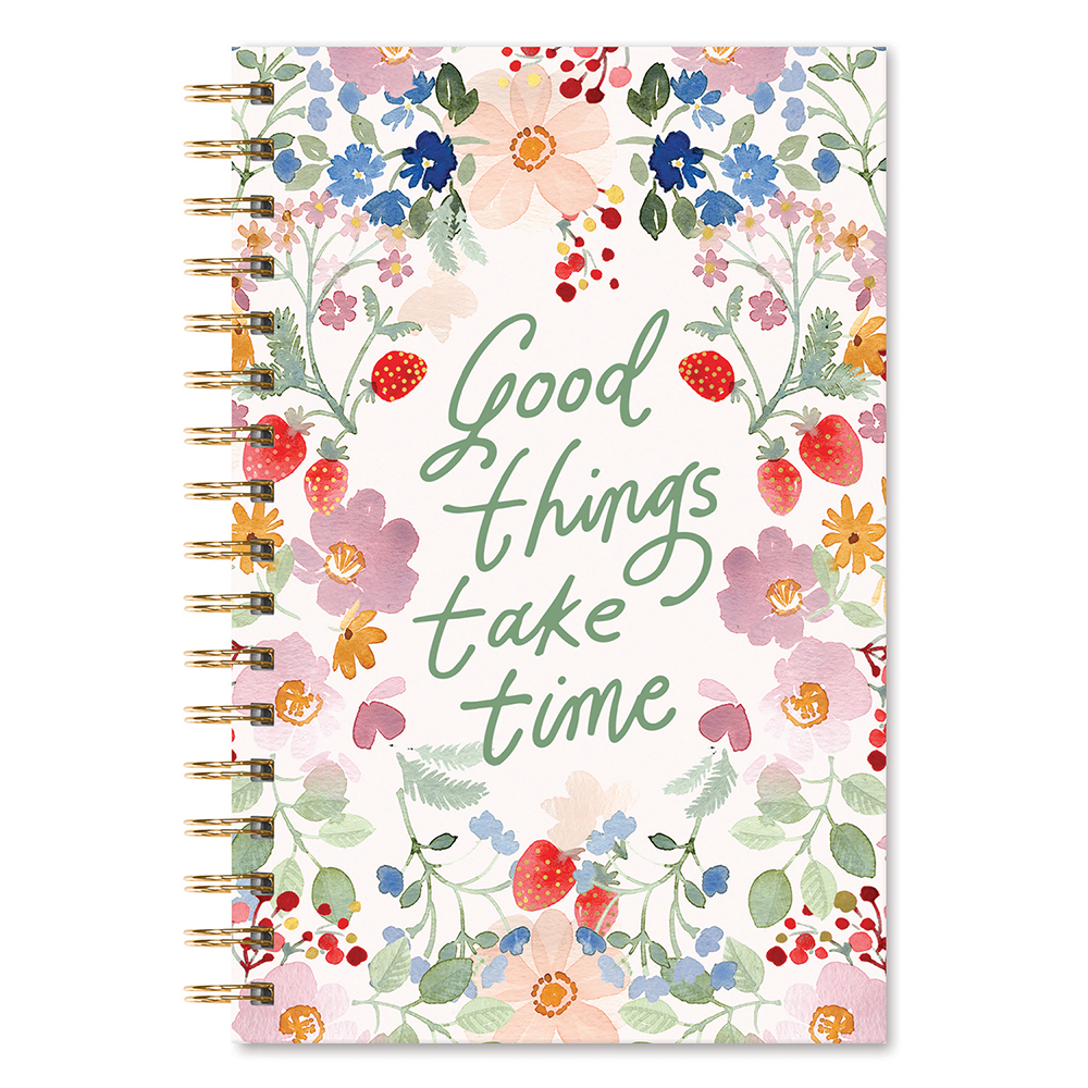 Picture of Good Things Medium Spiral Notebook