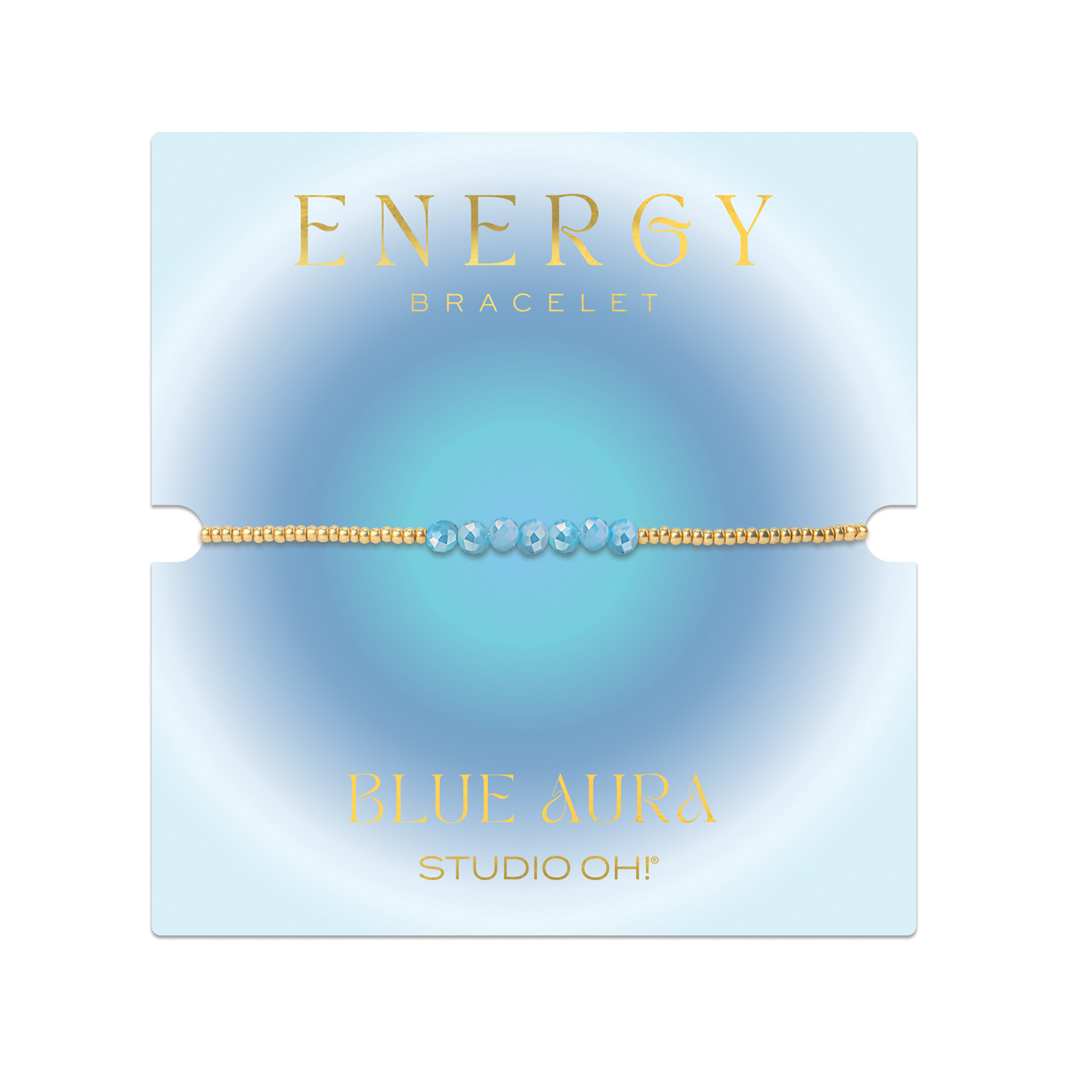 Picture of Blue Aura Energy Bracelet