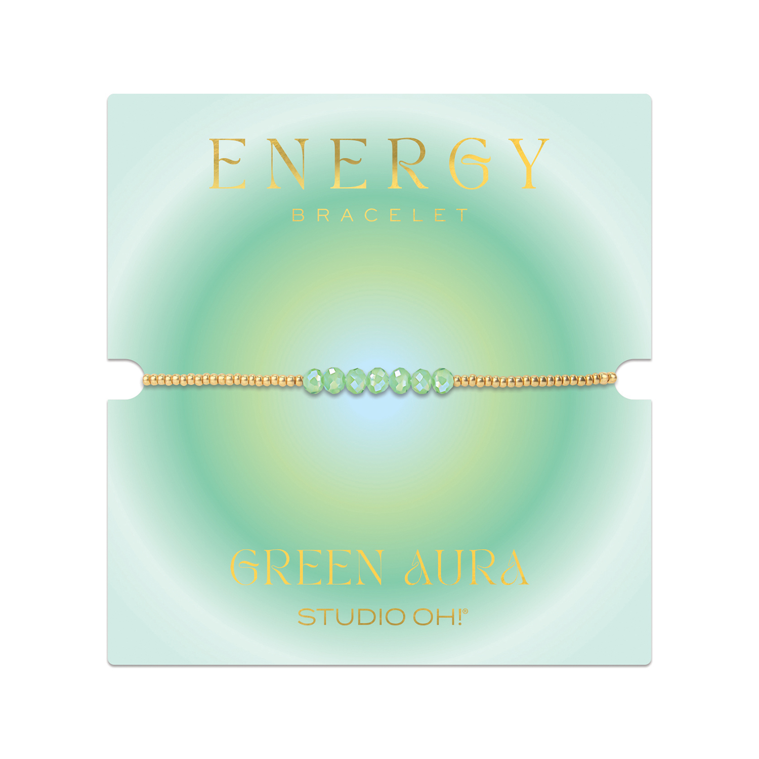 Picture of Green Aura Energy Bracelet