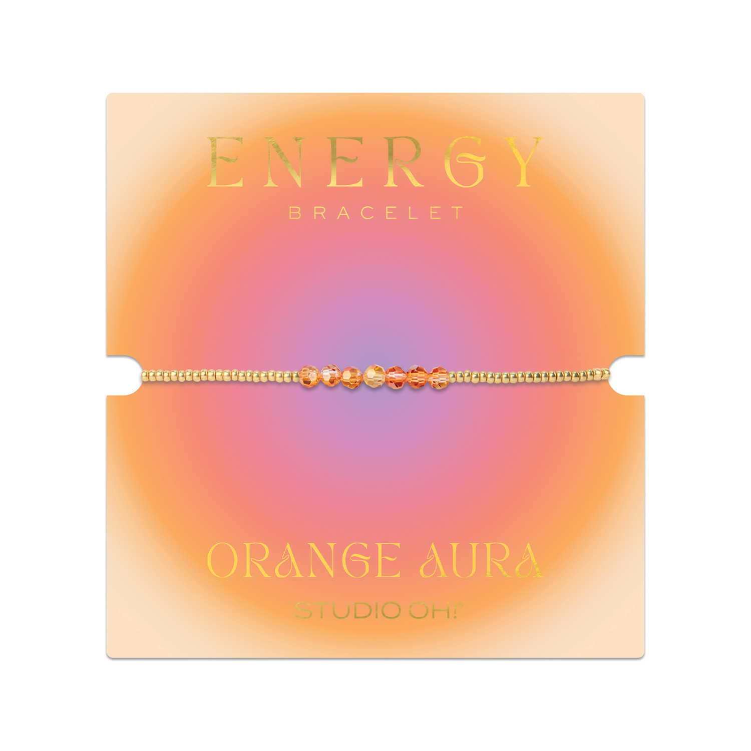 Picture of Orange Aura Energy Bracelet