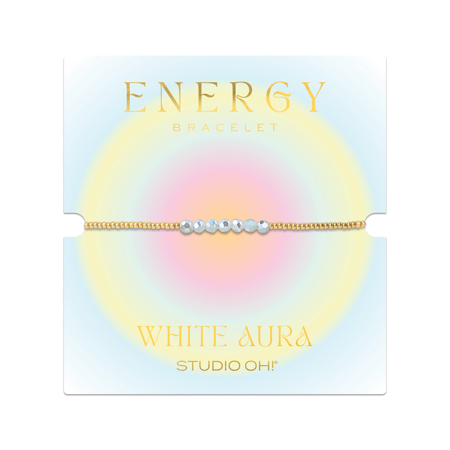 Picture of White Aura Energy Bracelet