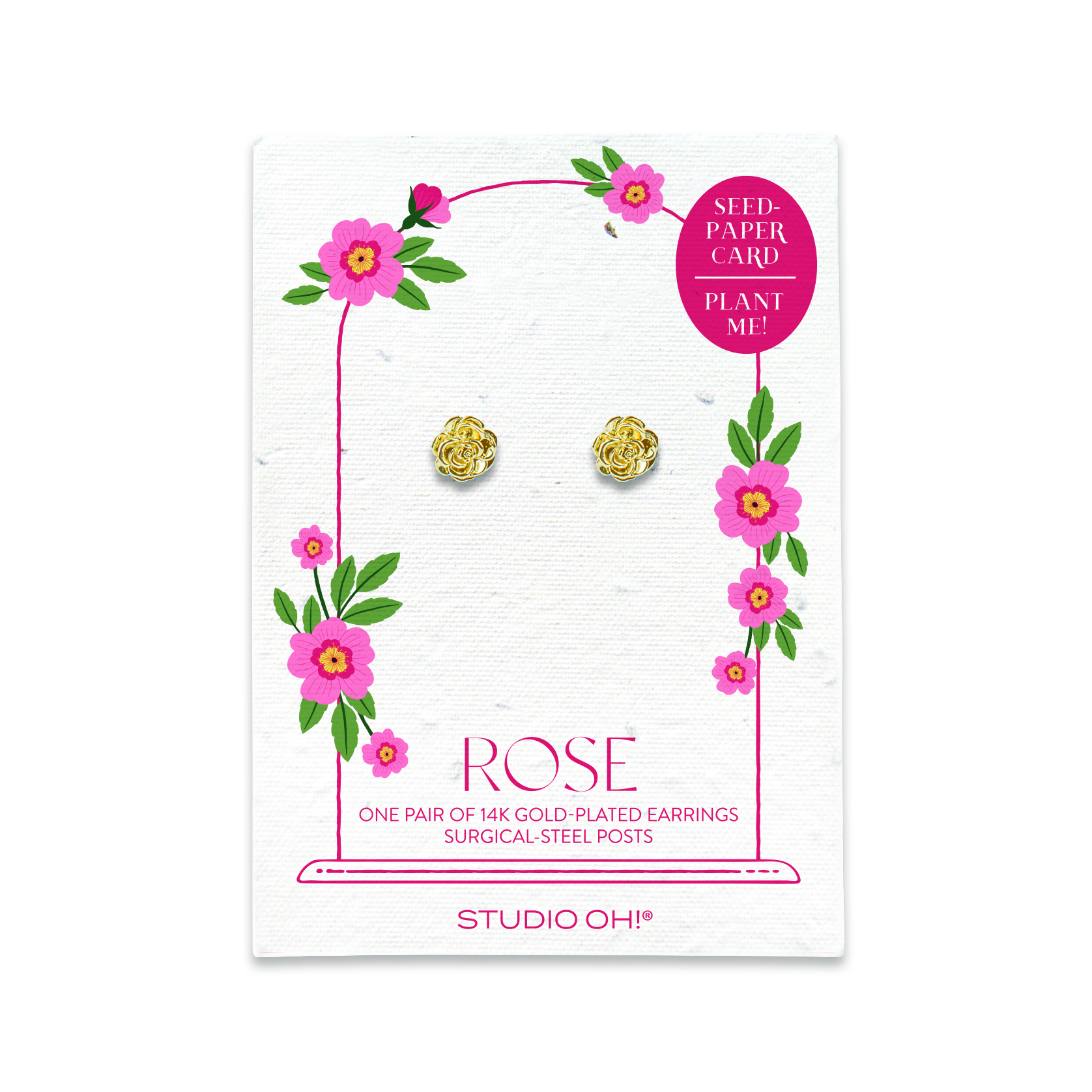 Picture of Rose Bloom Earrings