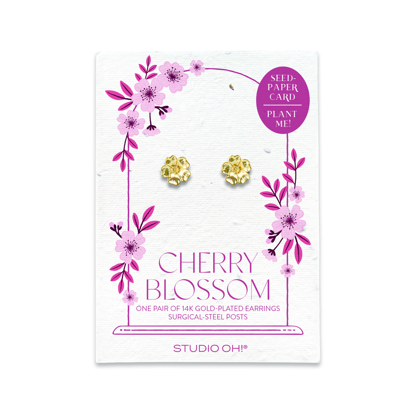 Picture of Cherry Blossom Bloom Earrings