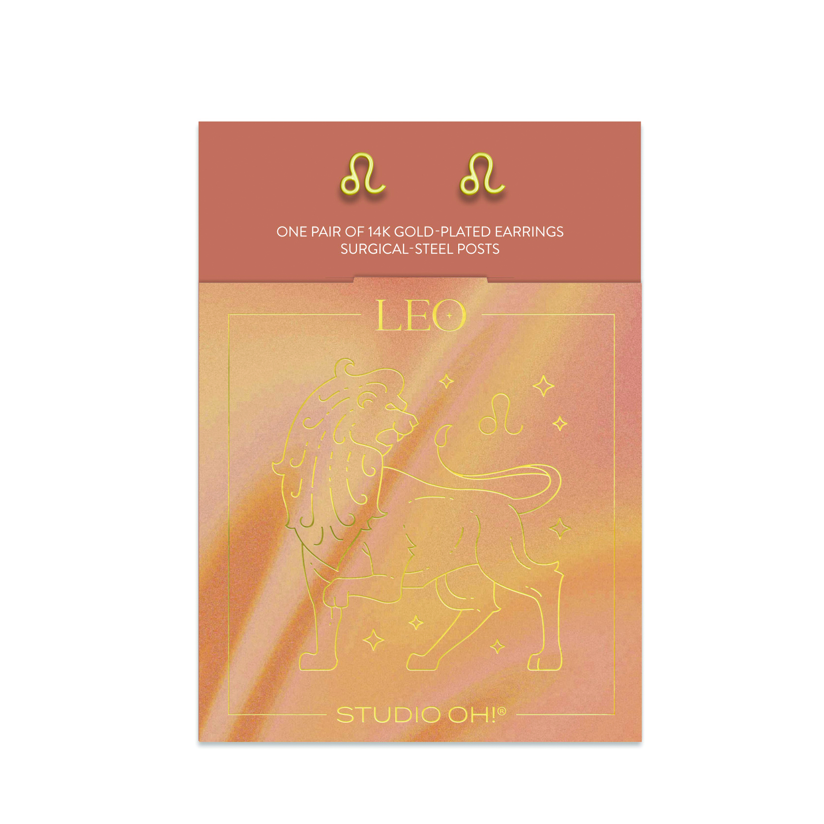 Picture of Leo Zodiac Earrings