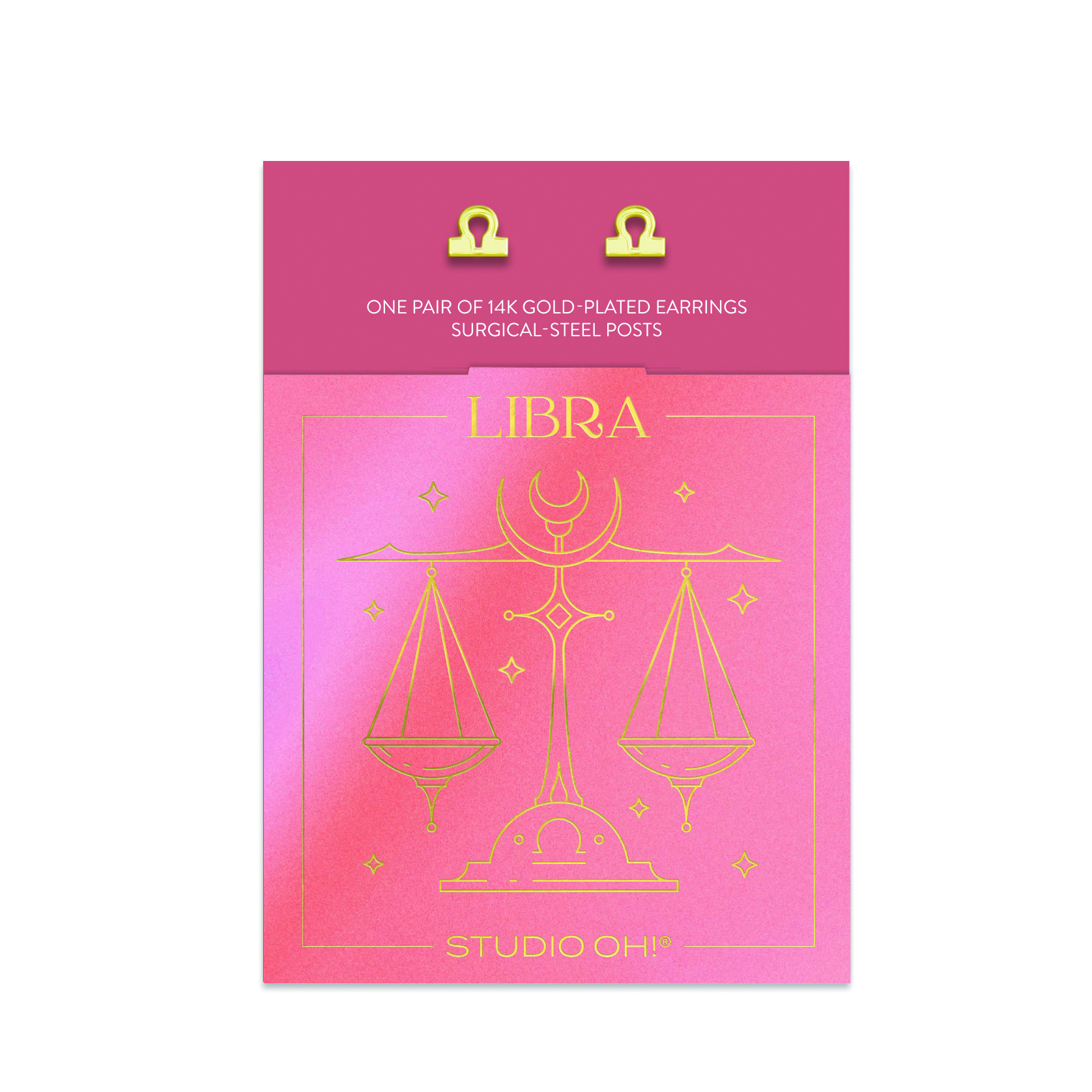 Picture of Libra Zodiac Earrings