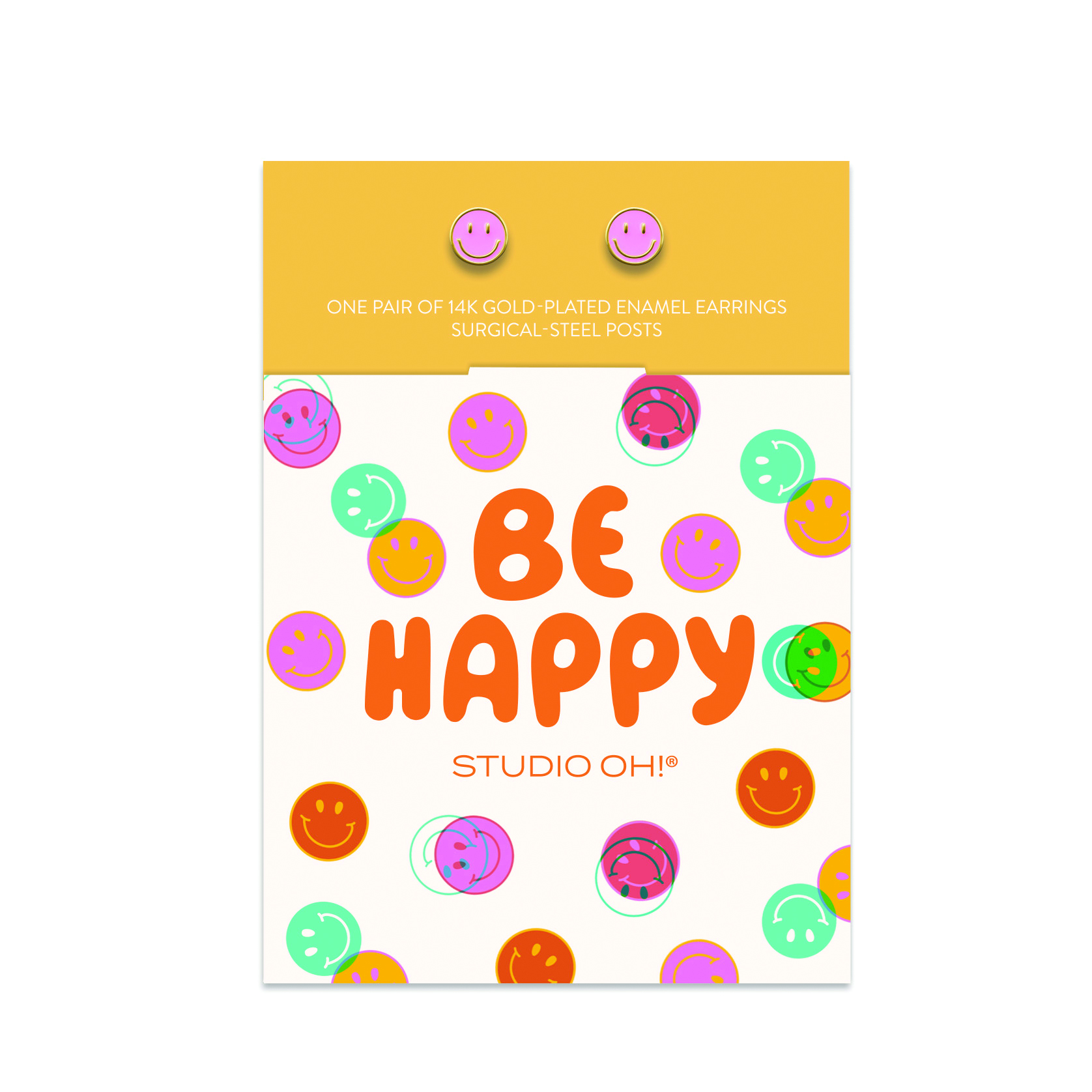 Picture of Be Happy Good Day Earrings