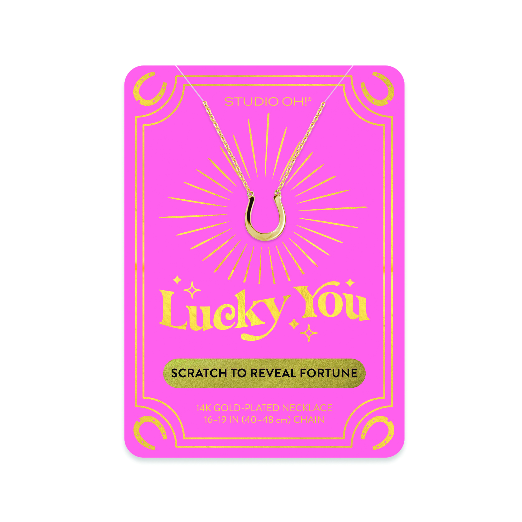 Picture of Horseshoe Lucky You Necklace