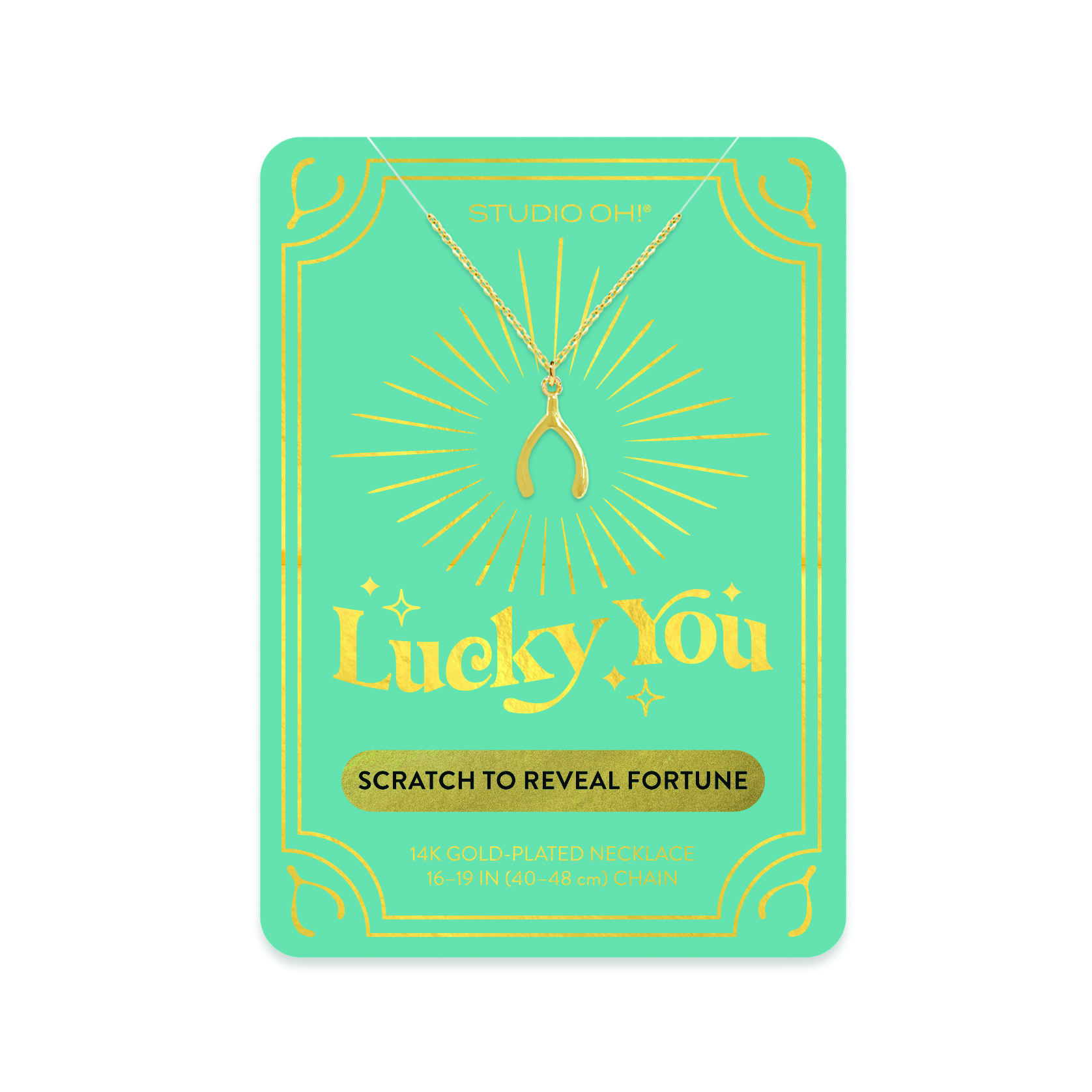 Picture of Wishbone Lucky You Necklace