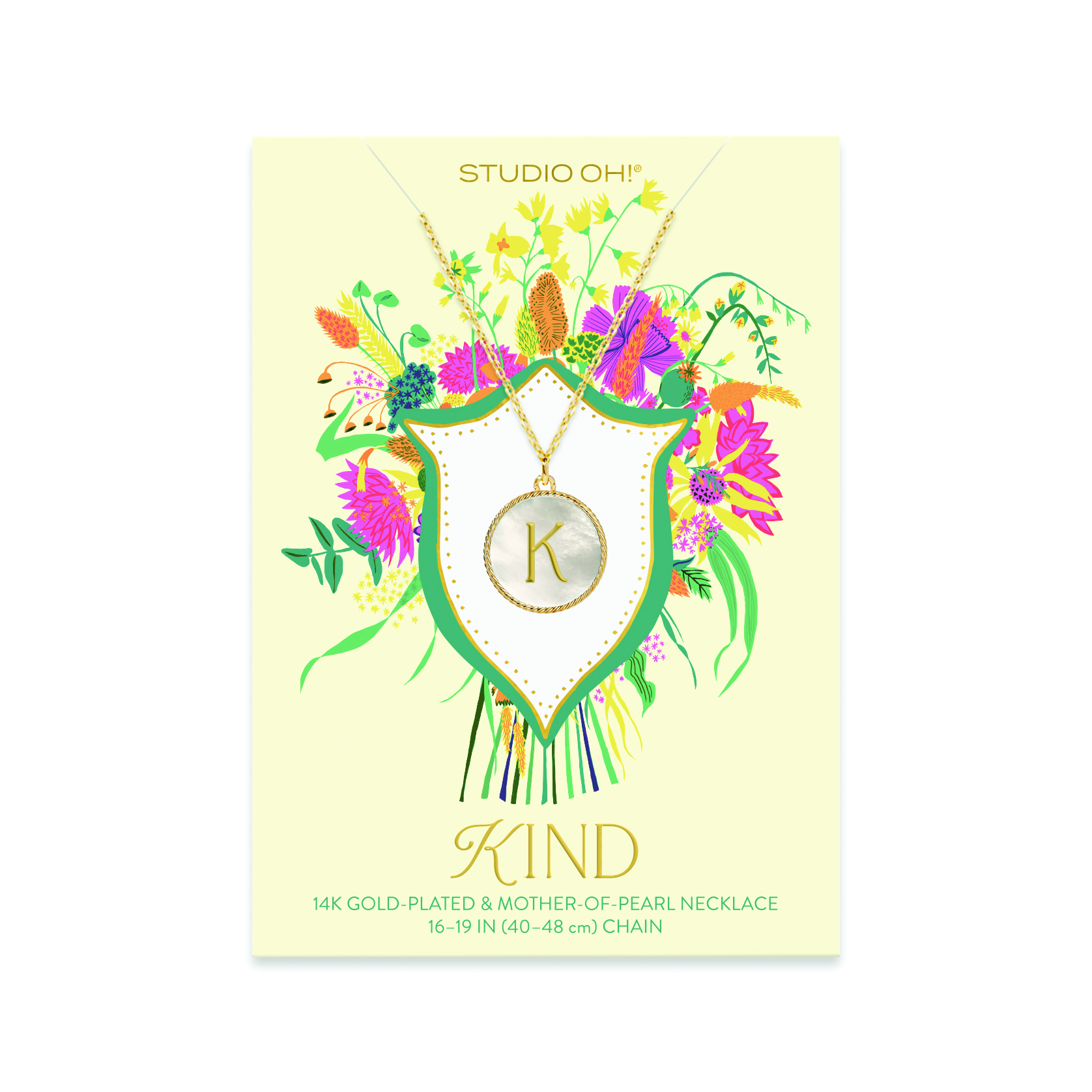 Picture of Kind Monogram Necklace