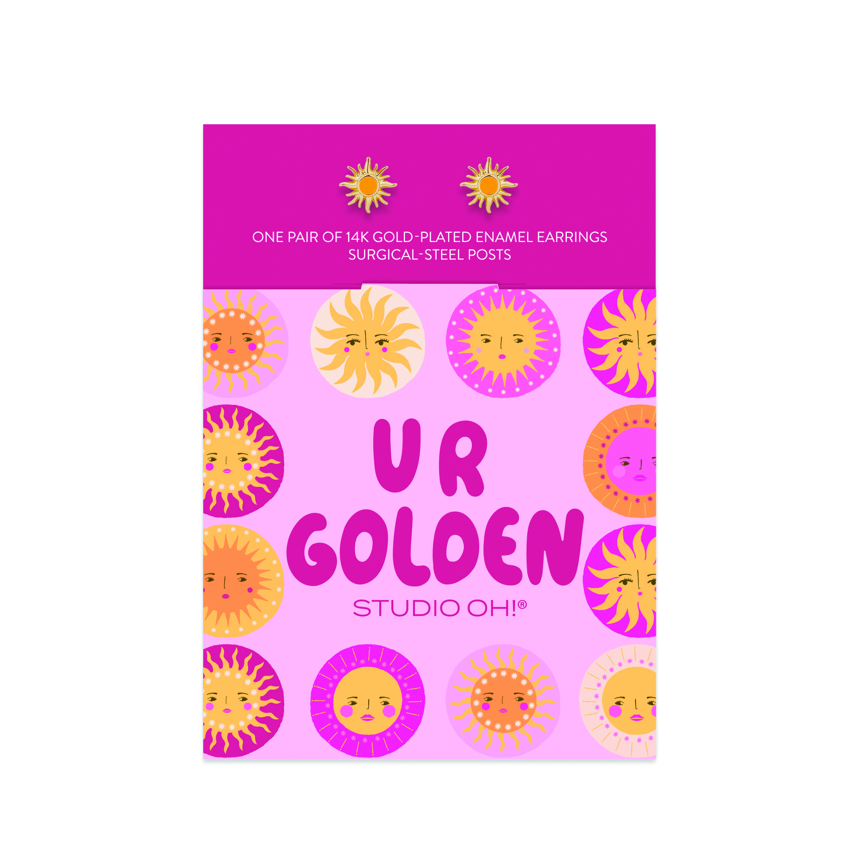 Picture of U R Golden Good Day Earrings