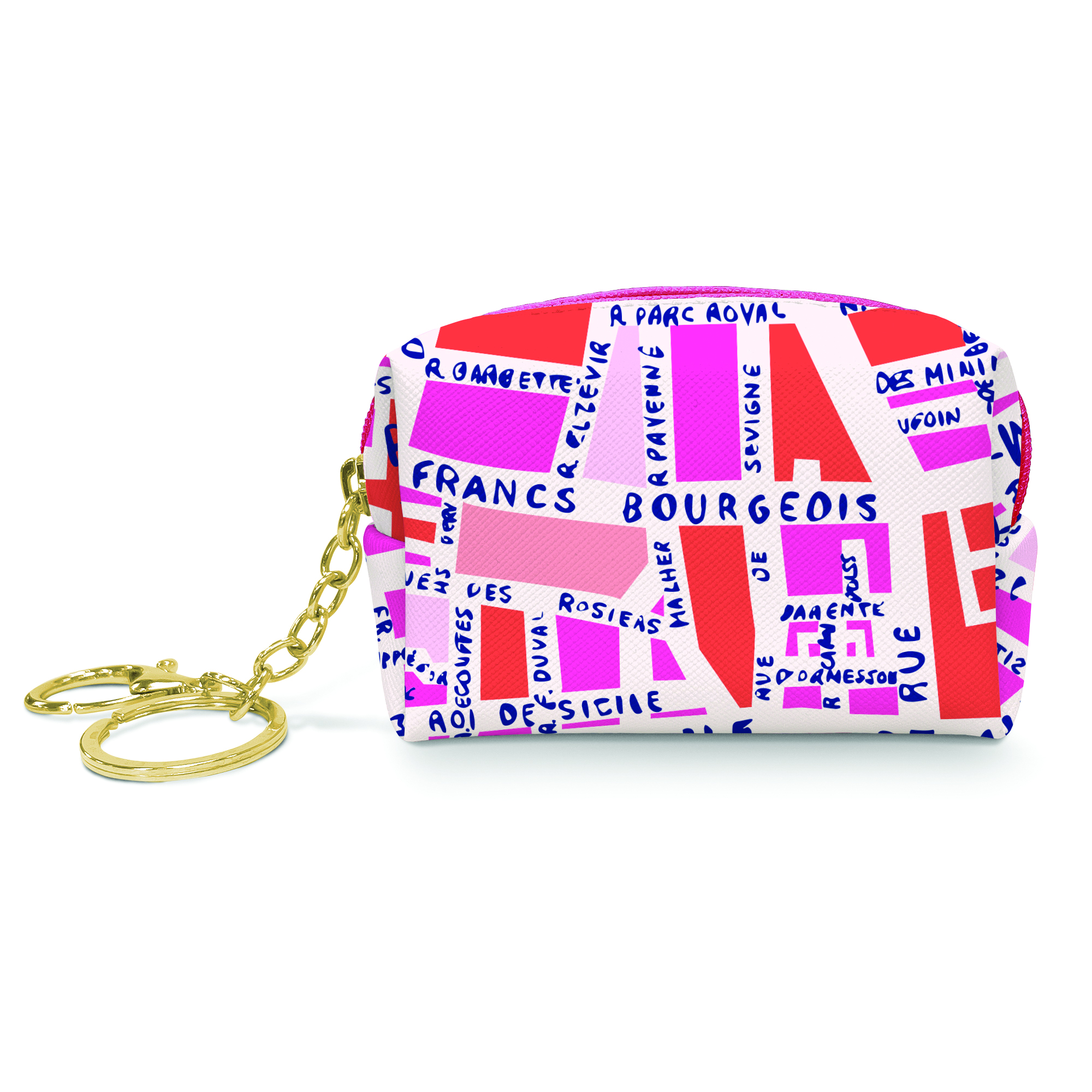 Picture of Rues de Paris Key Chain Pouch