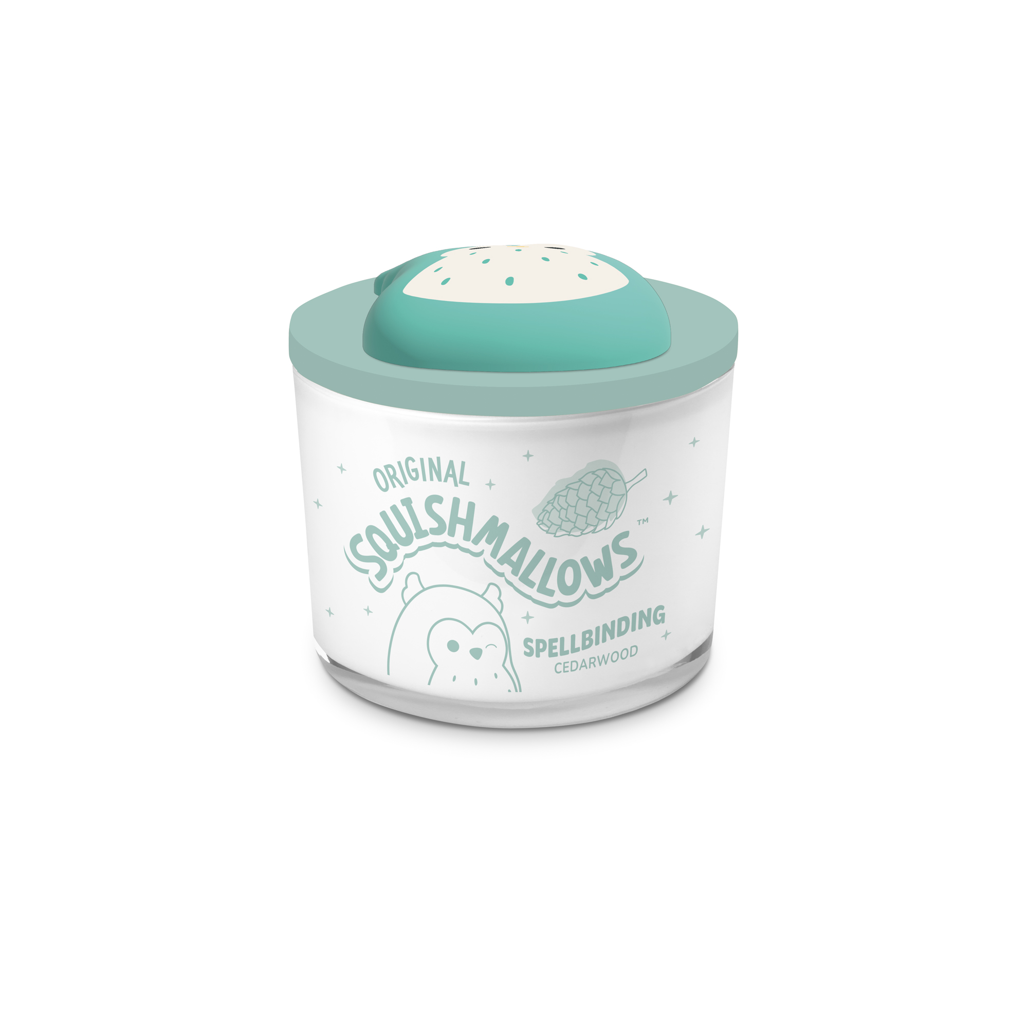 Picture of Winston 12 oz Candle with Squishable Puff