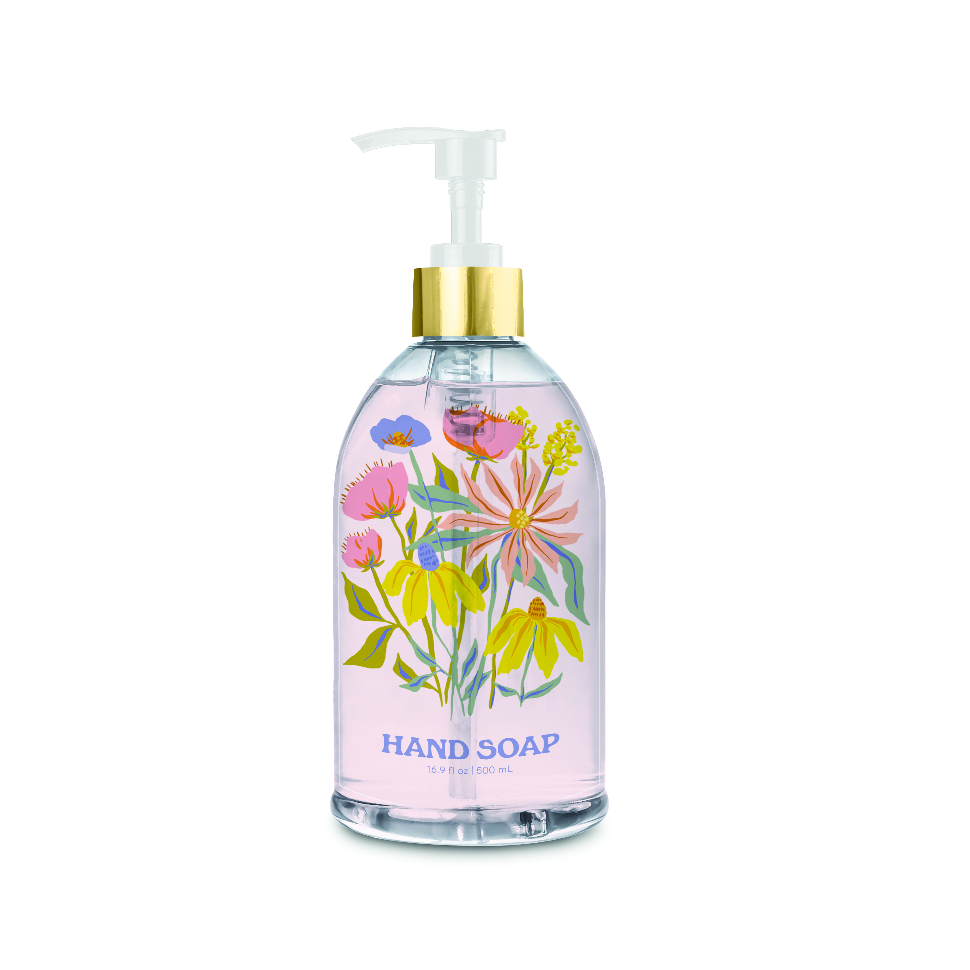 Picture of Springtime Blooms Liquid Hand Soap with Decorative