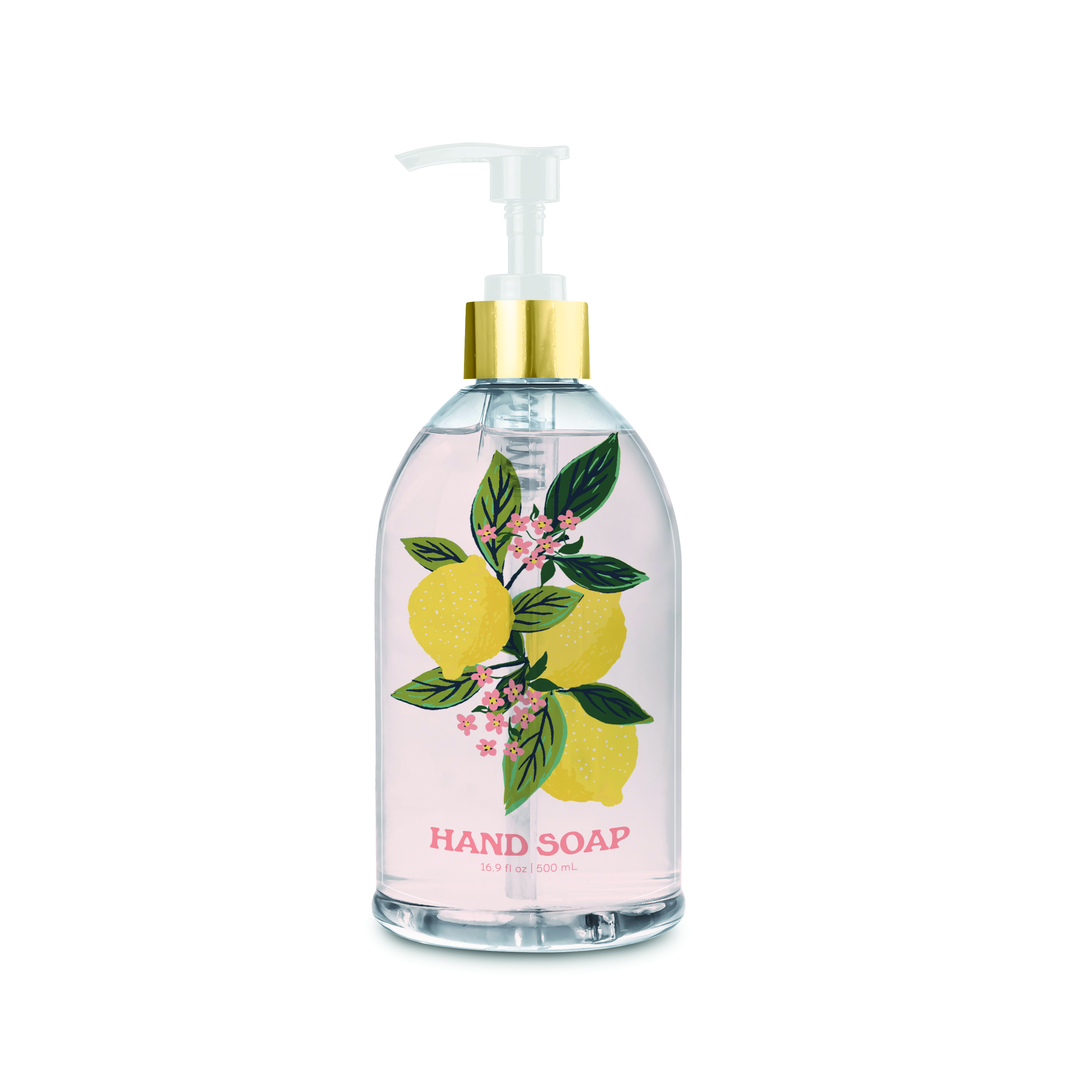Picture of Lemon Tree Liquid Hand Soap with Decorative Insert