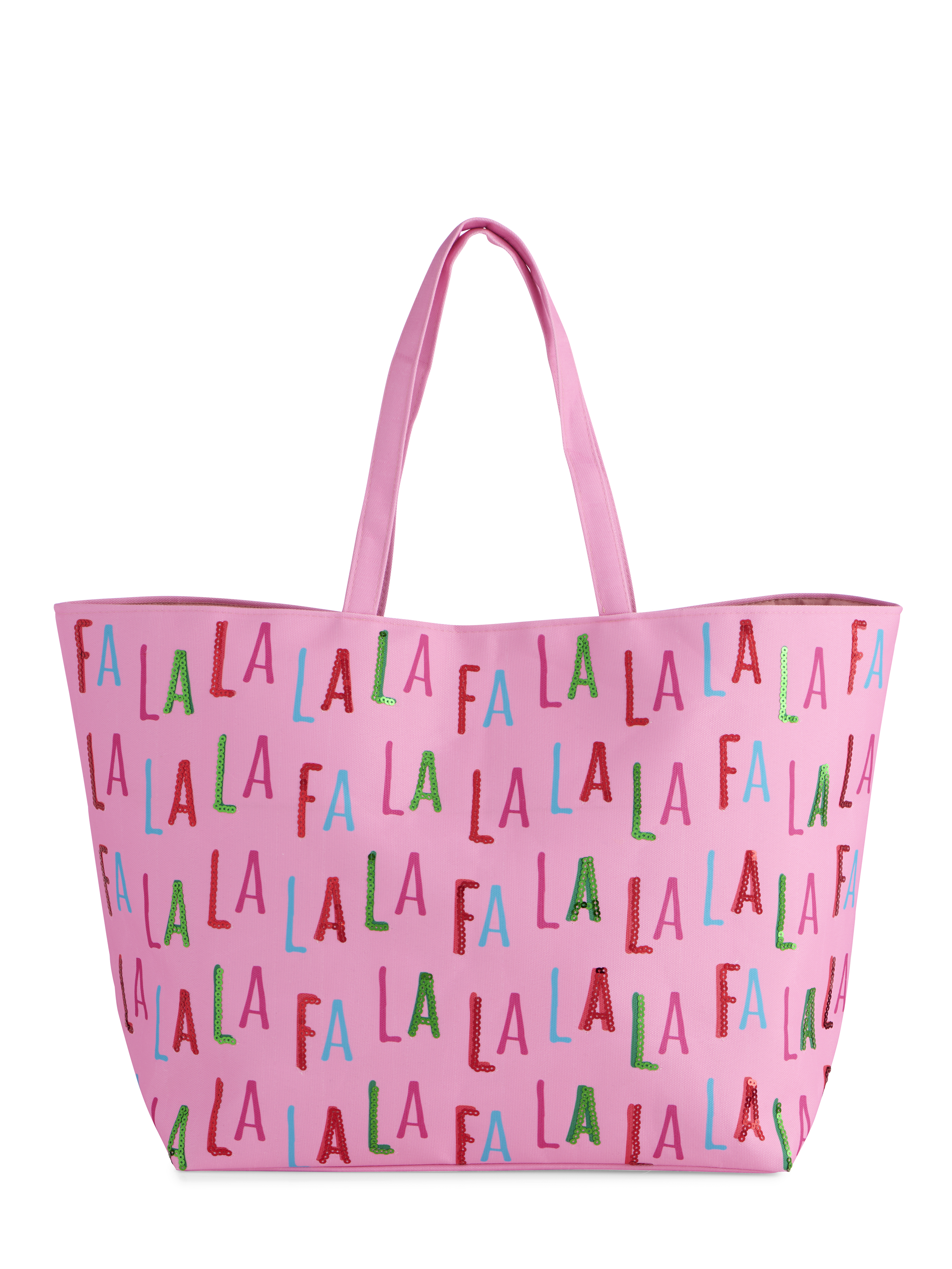 Picture of "FA LA LA" GIFTING TOTE,PINK