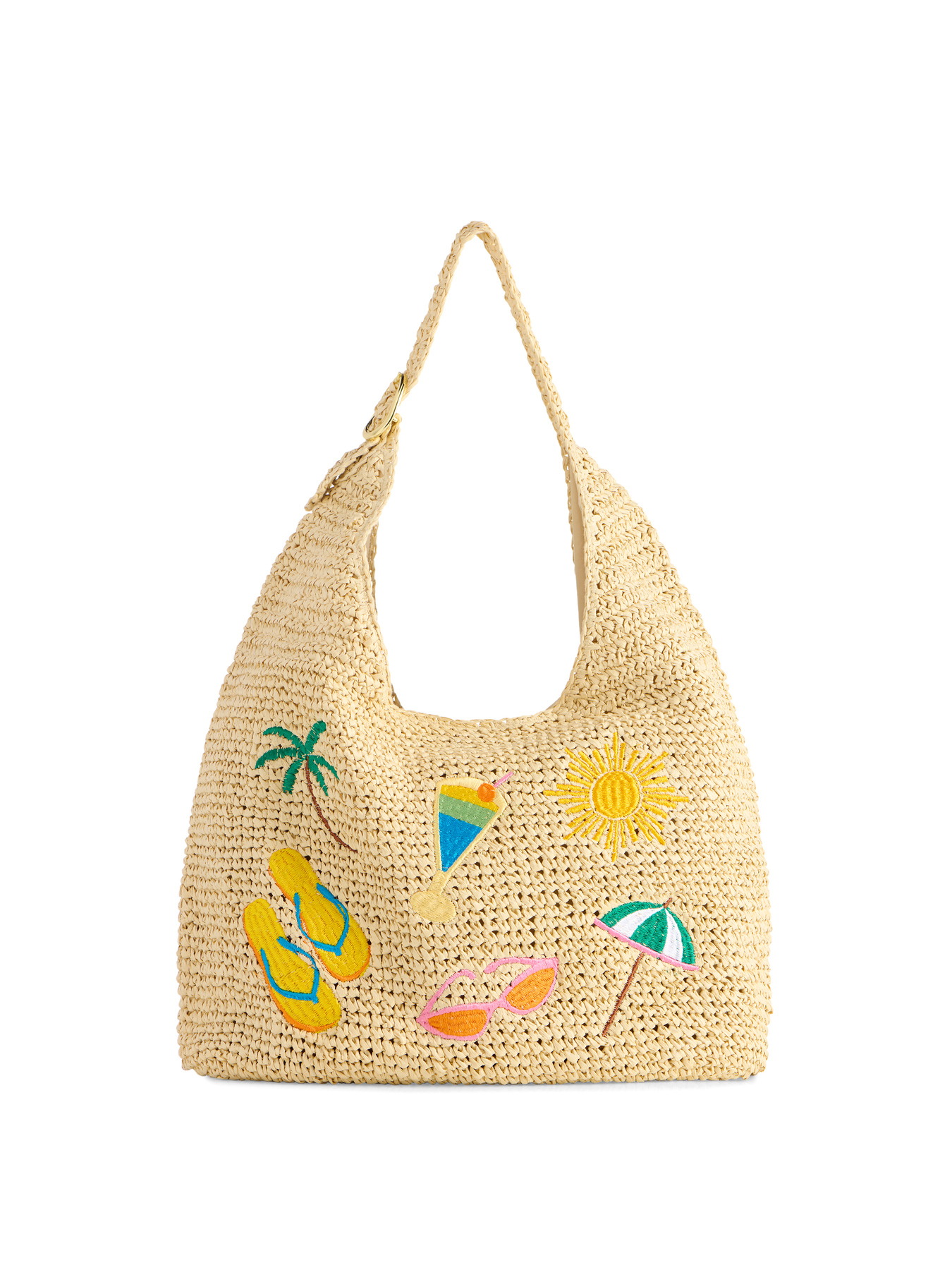 Picture of CABANA SLOUCHY TOTE,NATURAL