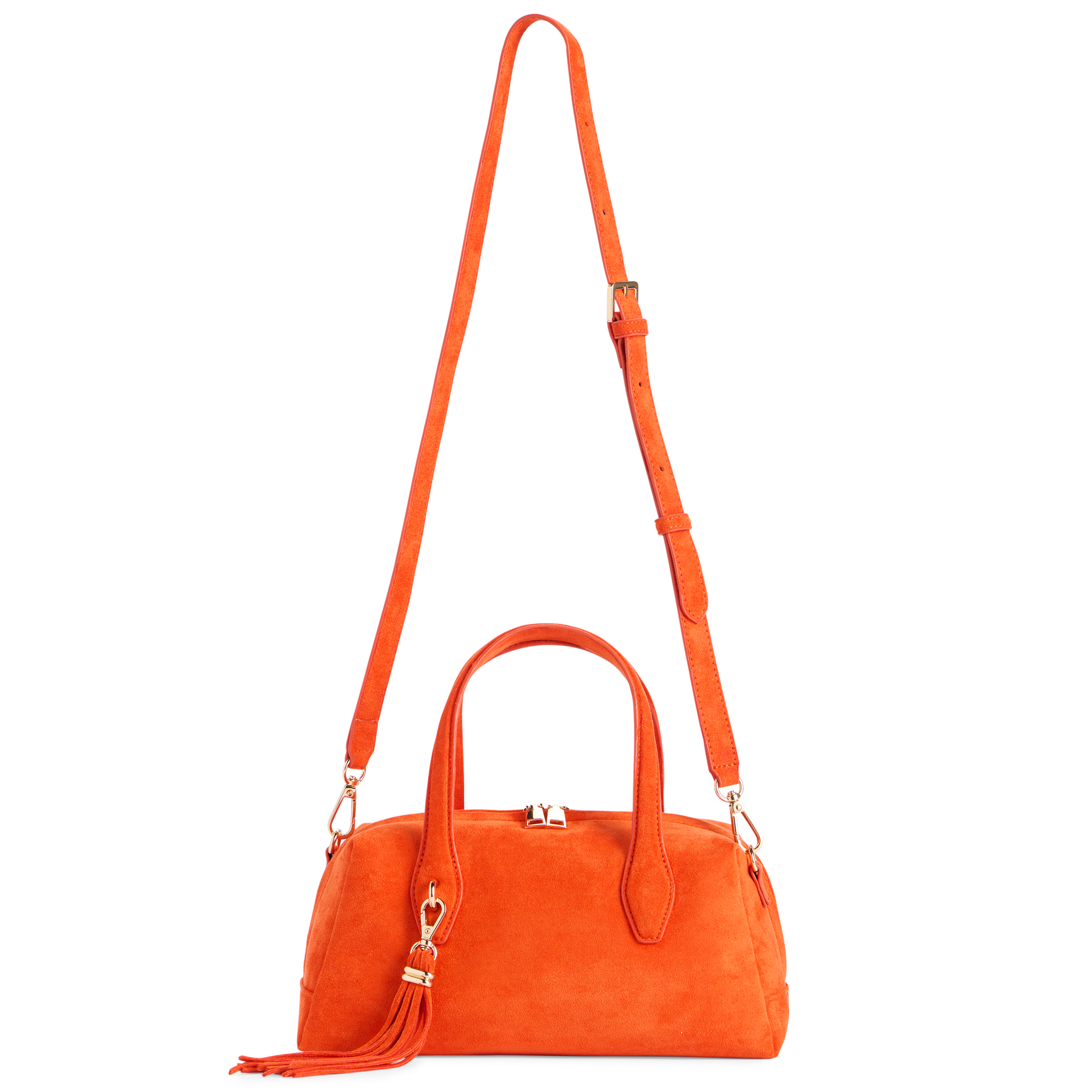 Picture of KYLIE MINI BOWLER BAG,ORANGE