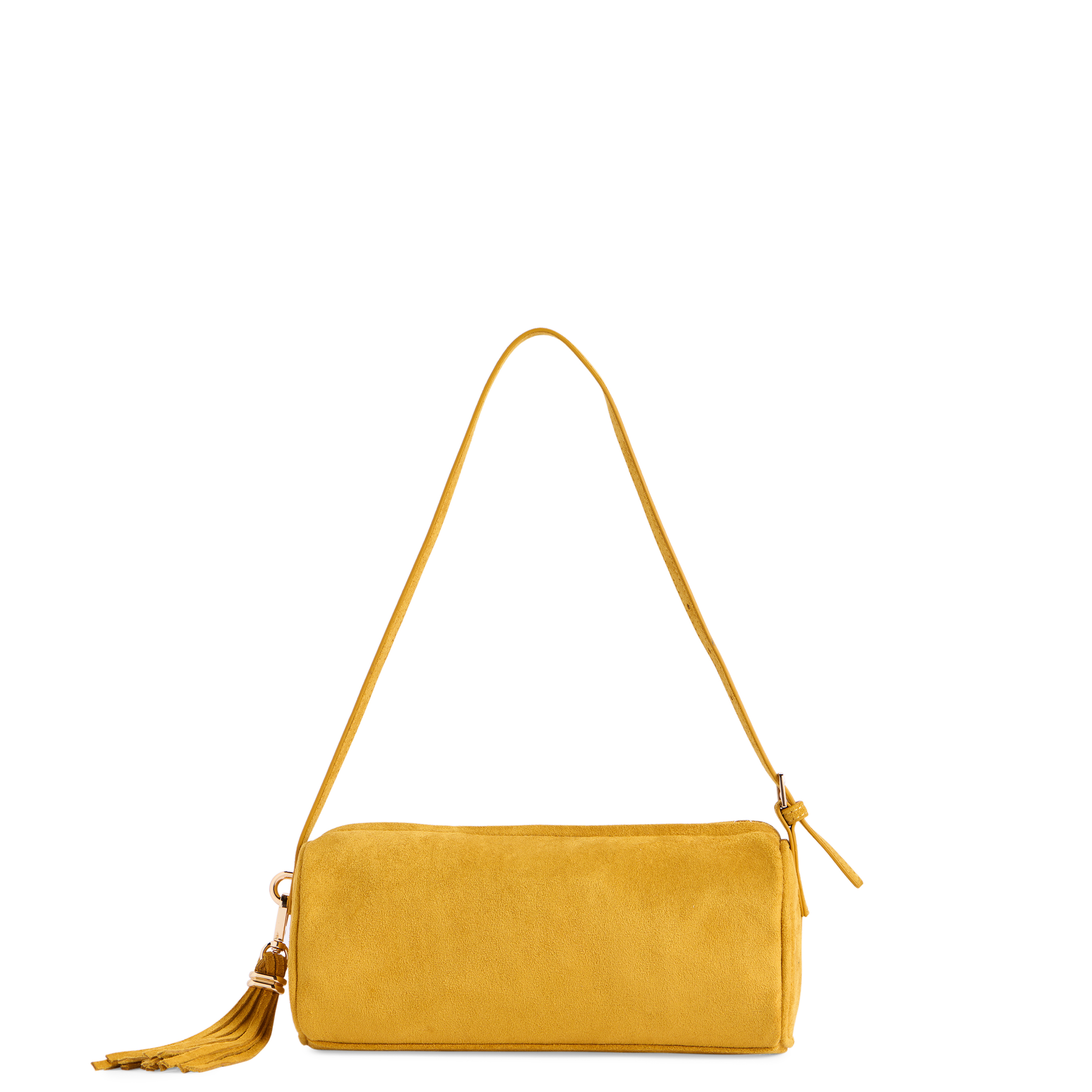 Picture of KYLIE BARREL SHOULDER BAG,MUSTARD