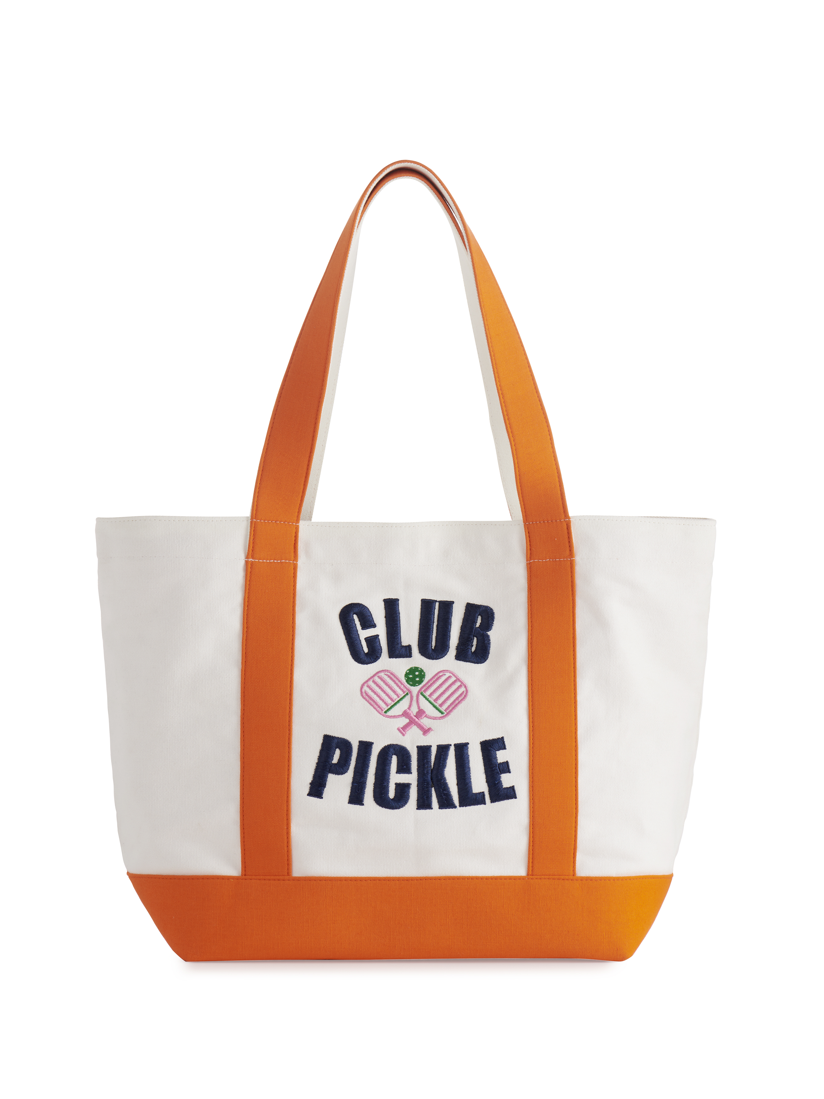 Picture of "CLUB PICKLE" TOTE, IVORY