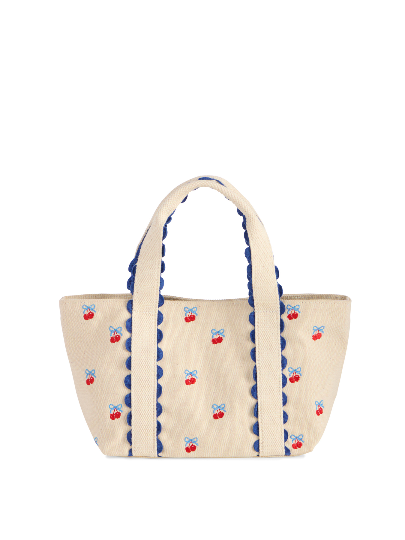 Picture of CHERRY ICONS MINI TOTE,NATURAL