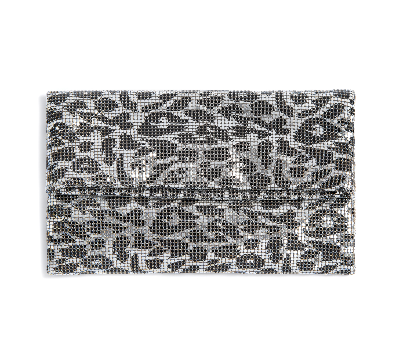 Picture of TY FOLD CLUTCH,SILVER